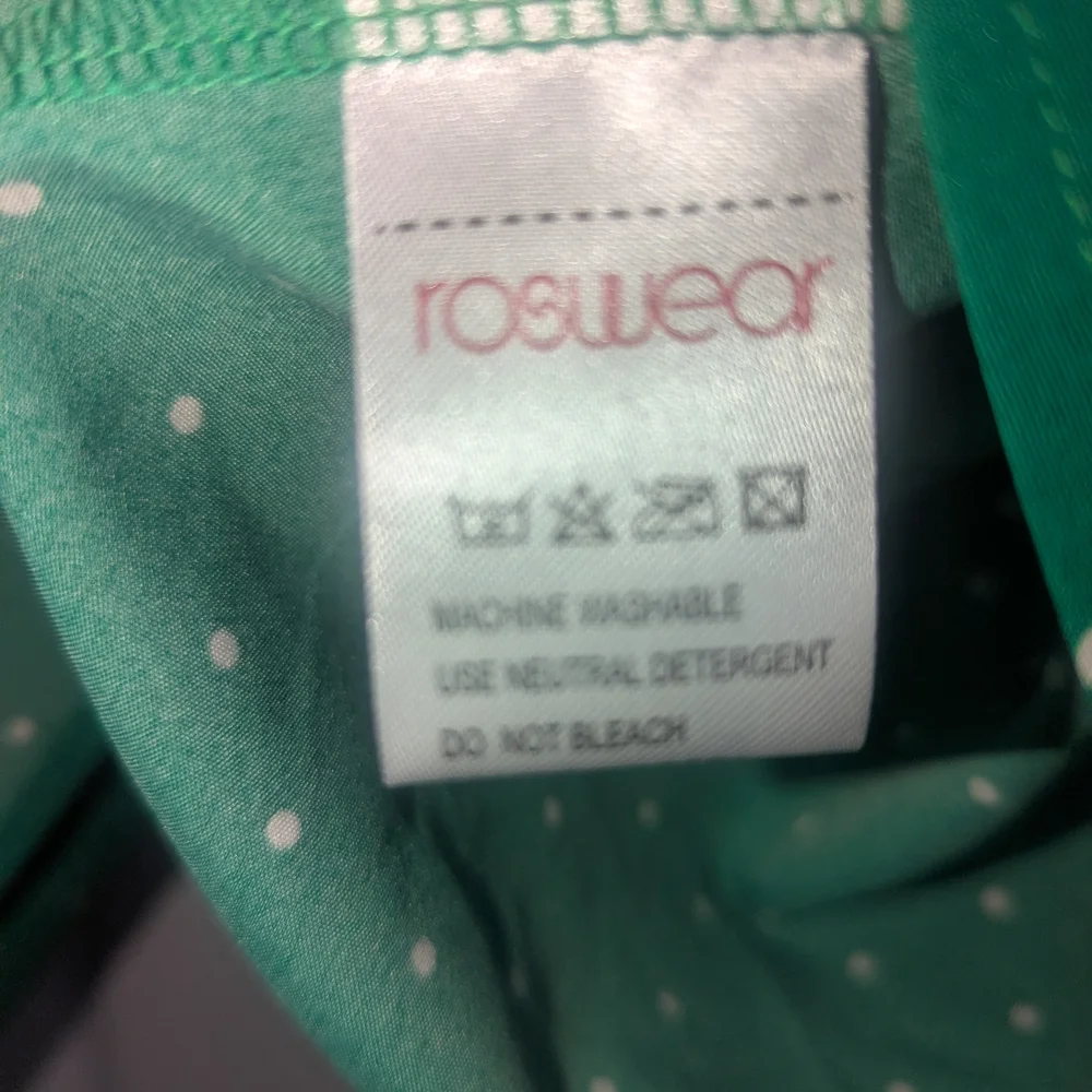 Size XL Chic Green Polka Dot‎ Blouse - Picture 6 of 7